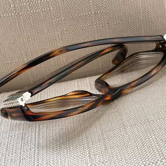 Prada Women Glasses Frame Brown Tortoise VPR 12L 53[]17 7WX-101 Made in Italy - Picture 8 of 11
